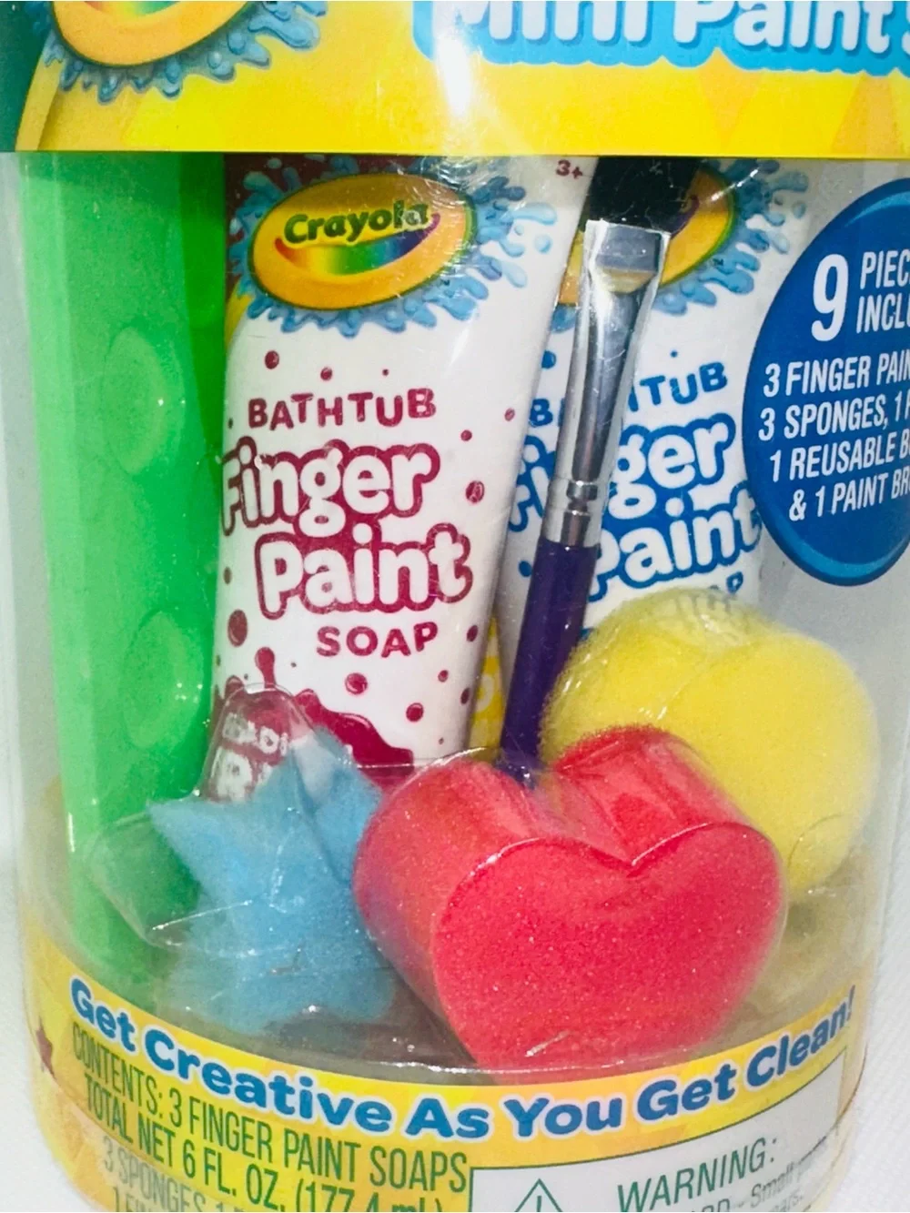New Bath Time Mini Paint Set